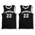 Love & Basketball Quincy McCall Crenshaw 22 Jersey - Black